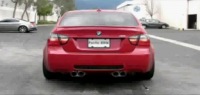 rear view of a 2009 bmw