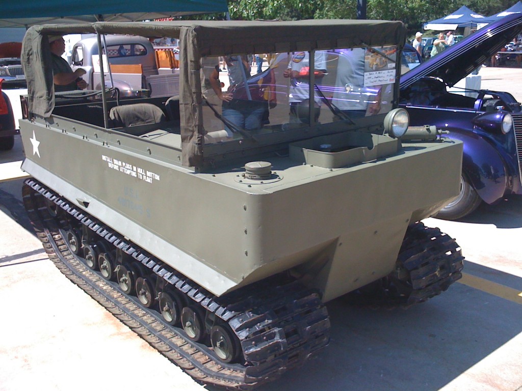 studebaker m29 weasel at car show