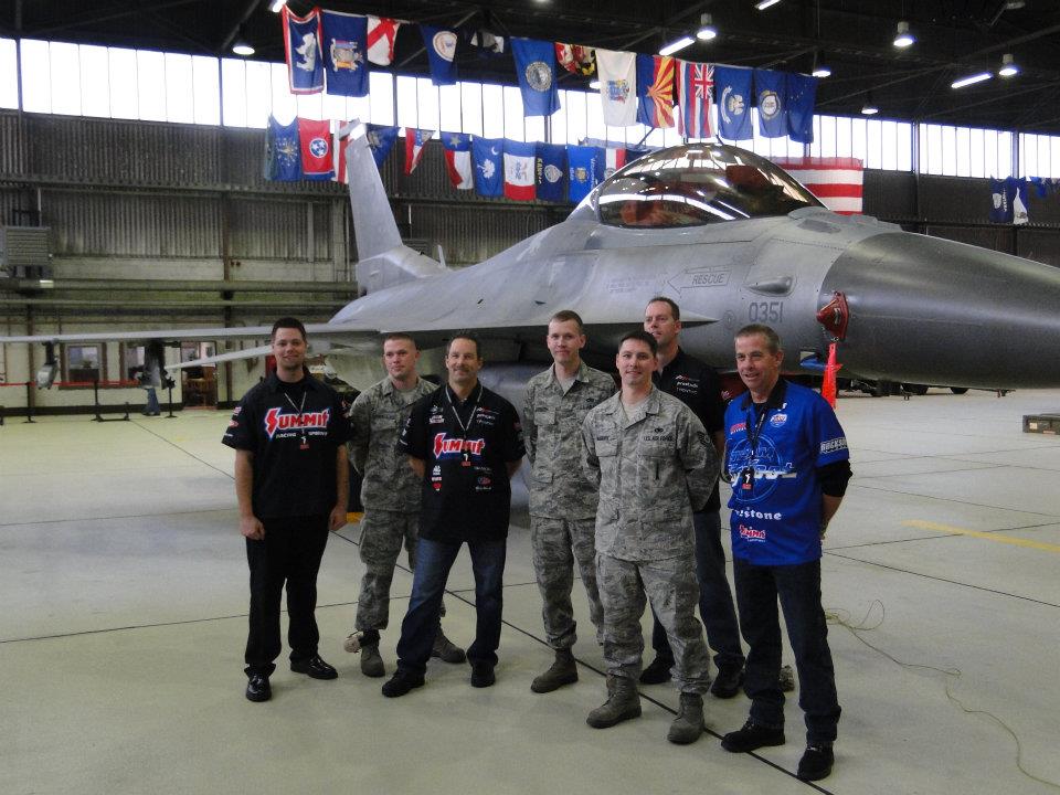Race team at Ramstein AFB Germany