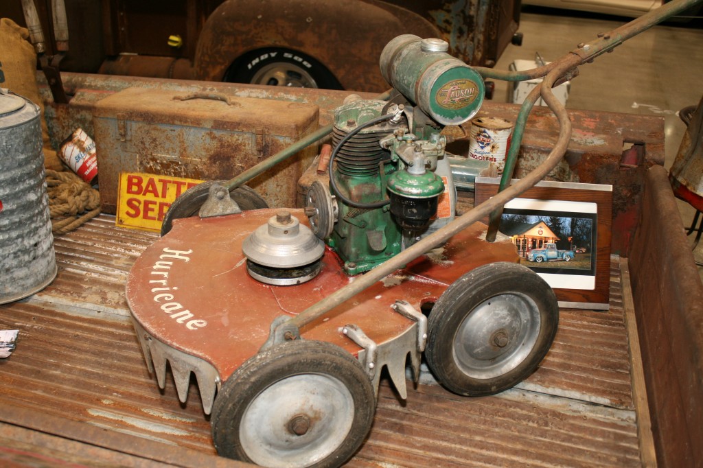 vintage lawn mower