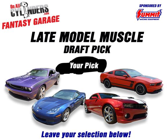 Draft Your Fantasy Garage! Participate in Our Fantasy Garage Draft and ...