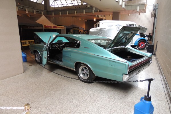 First Gen 1966 Dodge Charger with custom wheels