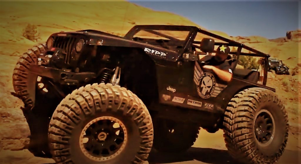 Jeep Wrangler at Moab