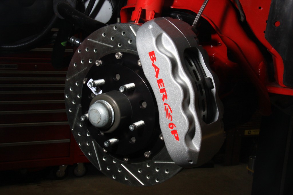 baer brakes disc rotor and caliper