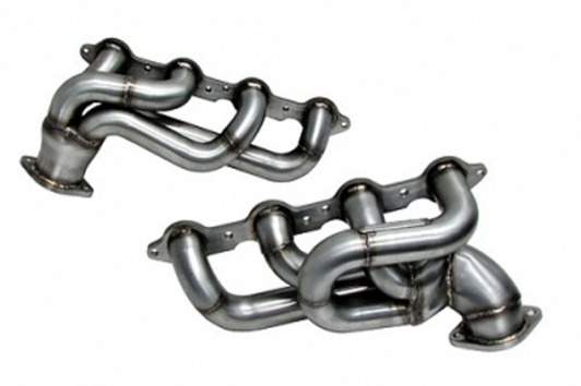 a pair of engine exhaust headers