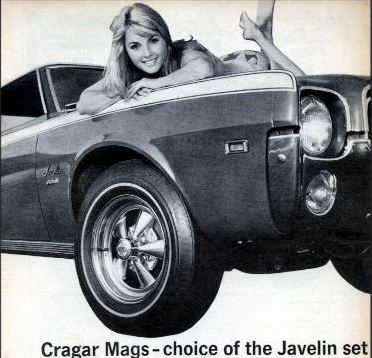 vintage cragar wheels magazine ad