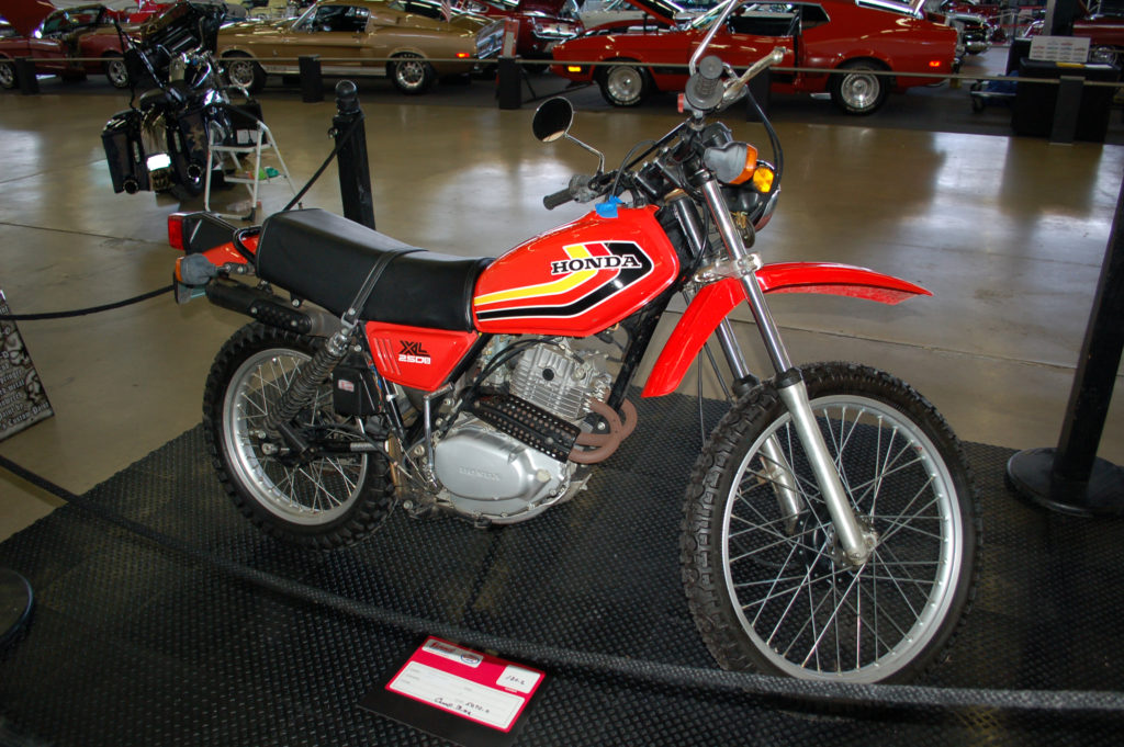 honda xl-250 vintage dirt bike