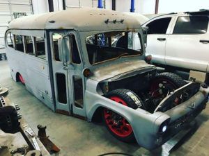 A Build with a Purpose: D.A. Short Bus 1957 Ford School Bus ...