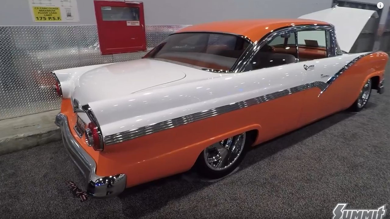 Video: Wild Wes Hot Rod Factory's 1956 Ford Fairlane Victoria ...