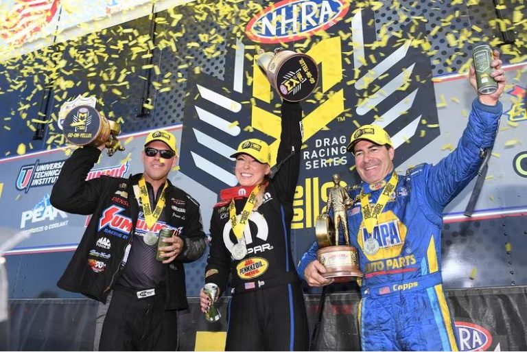 Download NHRA Wrap-Up: Line Wins Pro Stock at Home Track; Pritchett & Capps Also Win