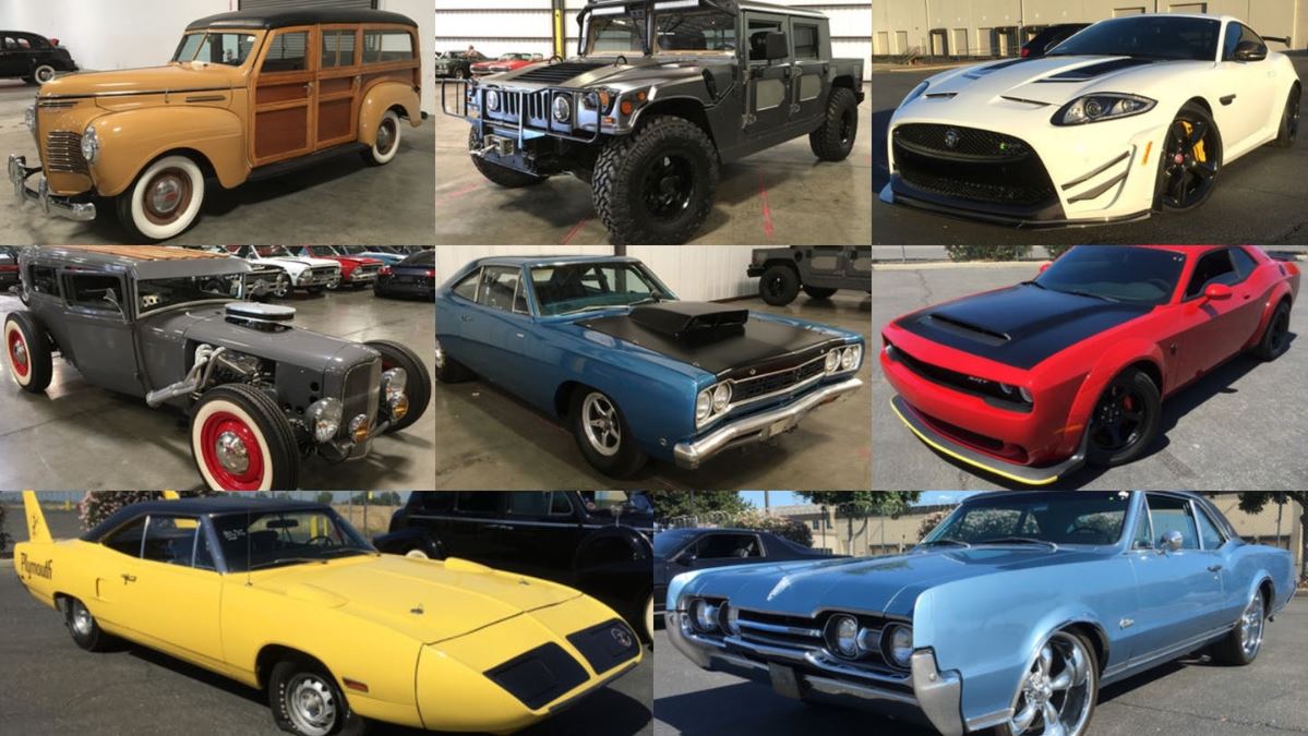 149 Classic and Performance Vehicles to be Sold by Feds at Online Auction