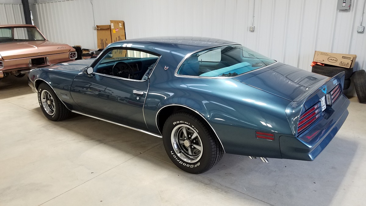 Rare Bird: Jim Elick’s Nautilus Blue 1977 Pontiac Firebird Formula 400