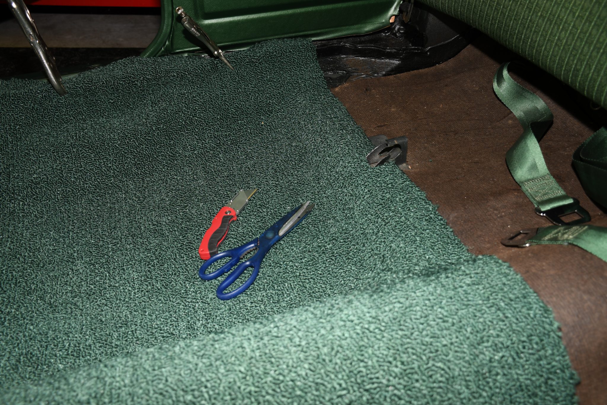 How to Install Automotive Carpet