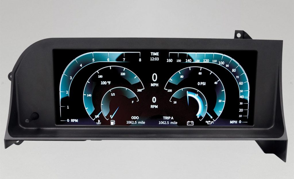 autometer invision digital dash panel for a fox body mustang