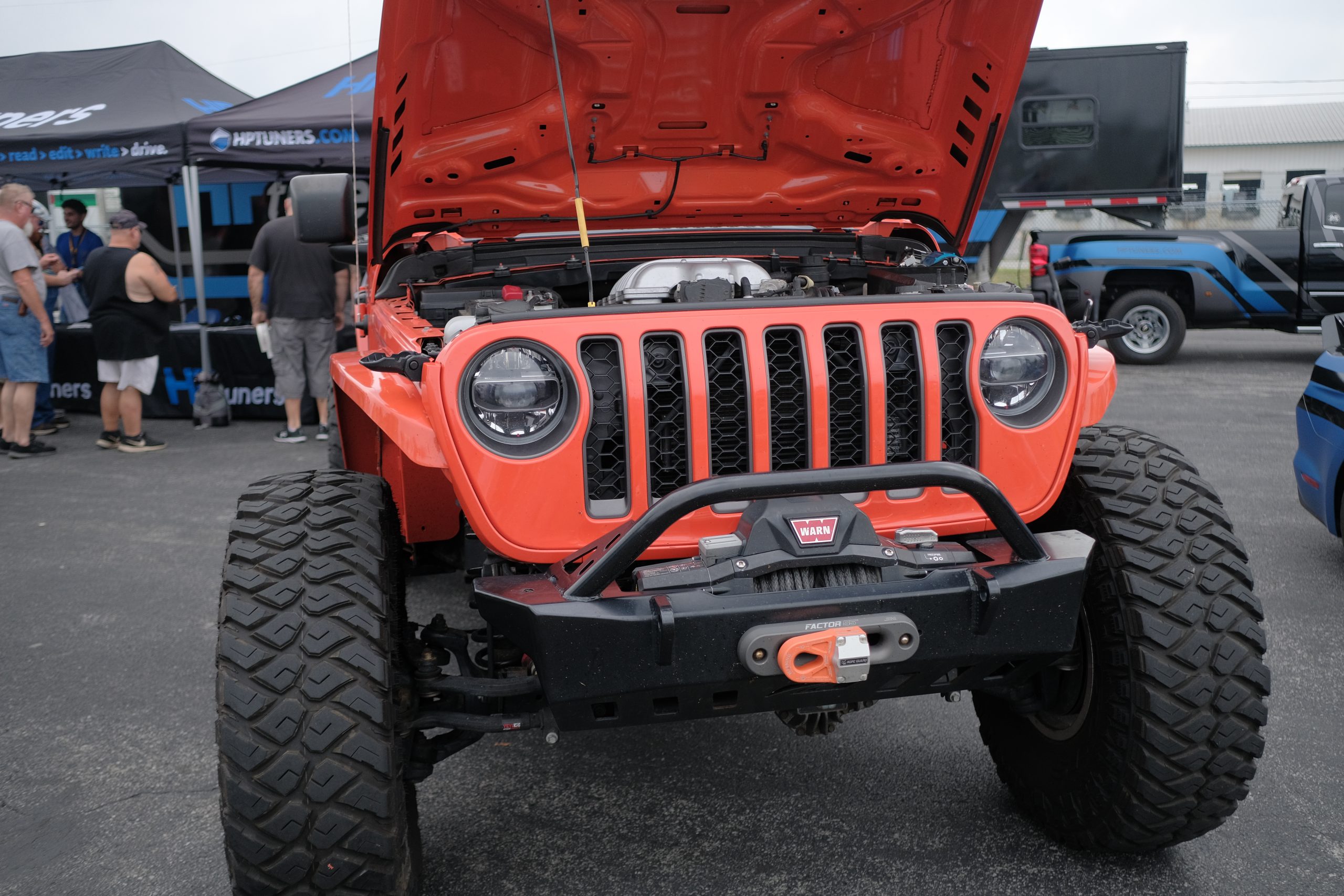 Meet the Cone-Killing Jeep From HOT ROD Power Tour 2017