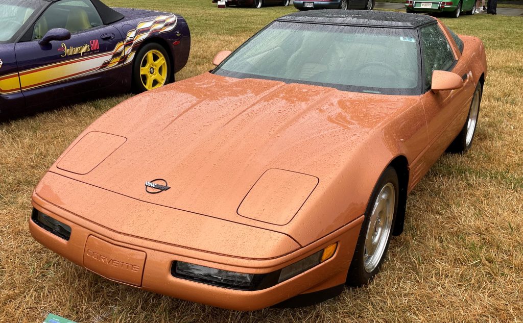 1994 Chevy Corvette C4, copper, front