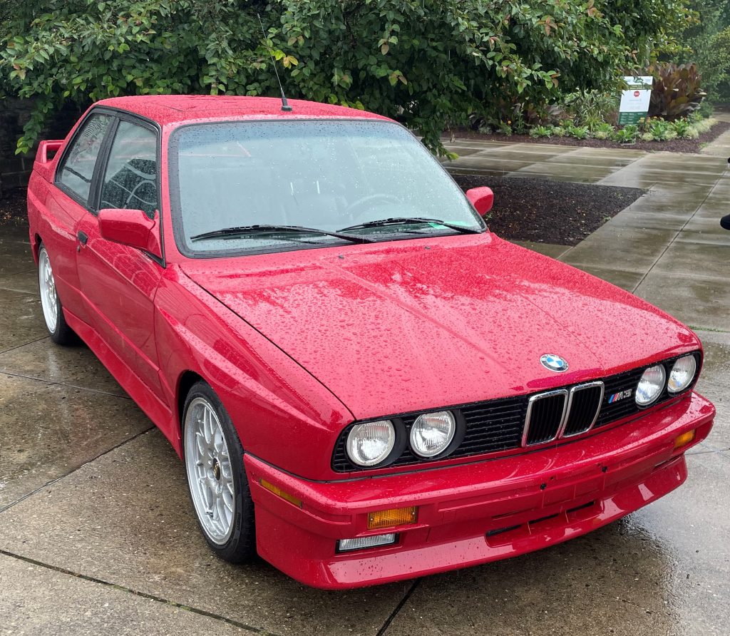 red e30 bmw m3 coupe