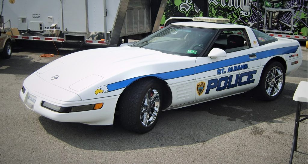 C4 Corvette Police Car