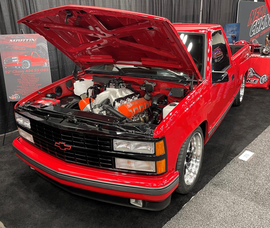 chevy silverado ss454 trucck with zz632 crate engine