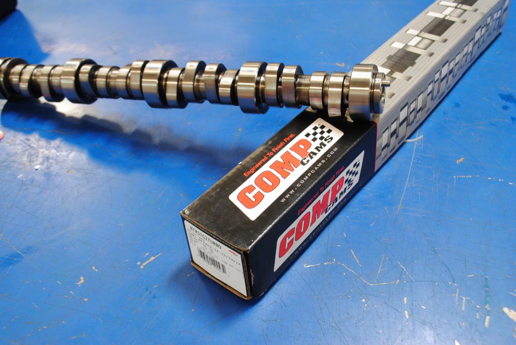 comp camshaft on box