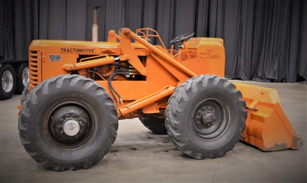 Allis Chalmers front end loader tractomotive tractor