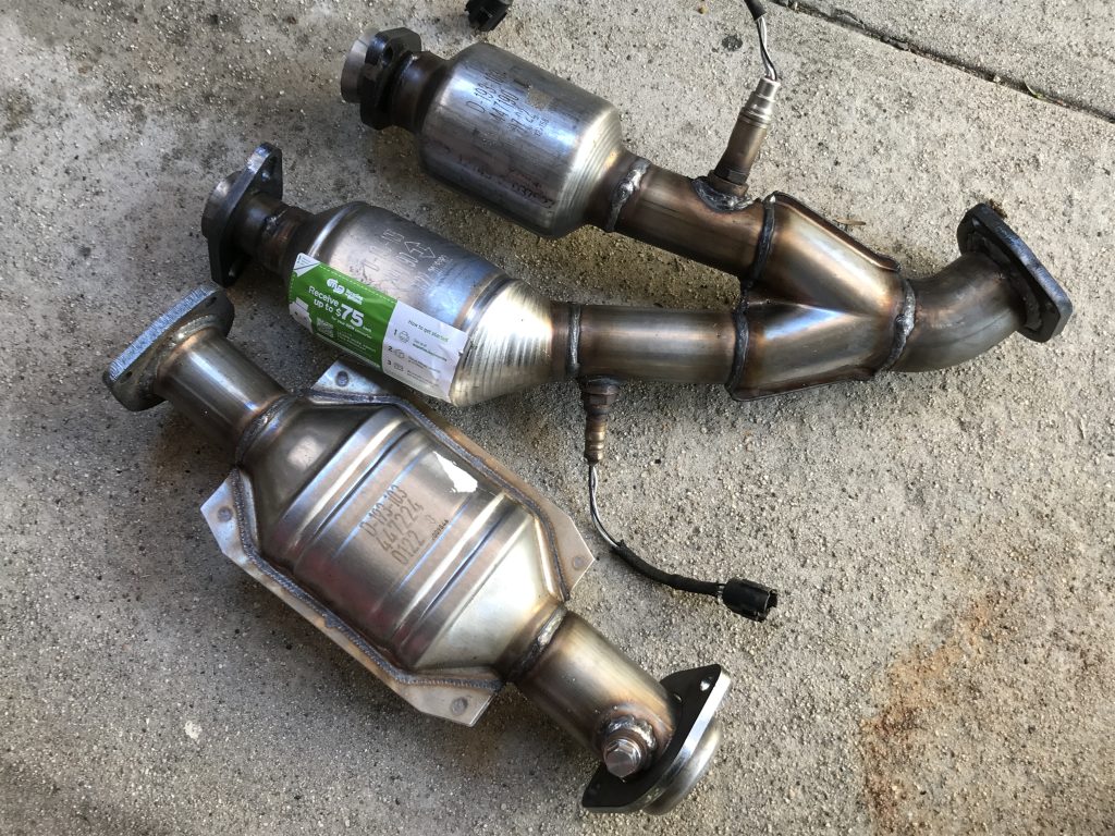 new catalytic converters for a Jeep Cherokee xj 4.0L