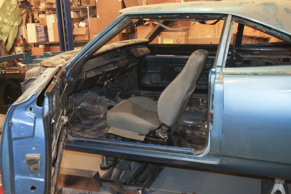 ProCar Seat in 1969 Plymouth Road Runner