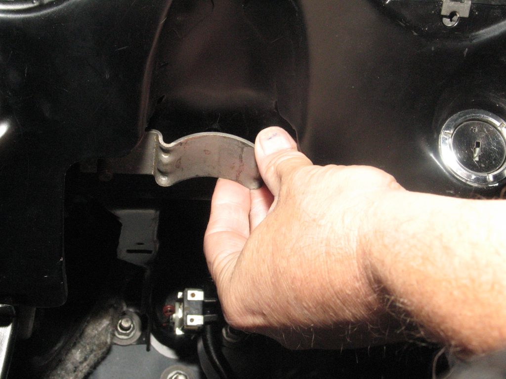installing steering column support