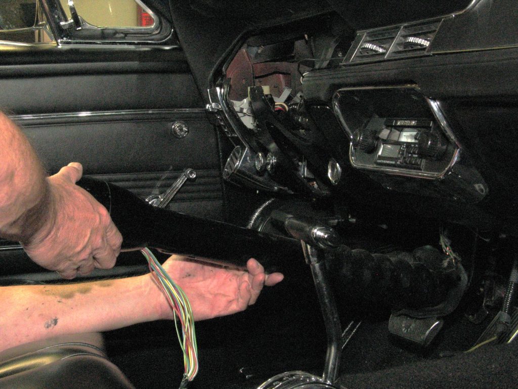 removing steering column retaining nuts