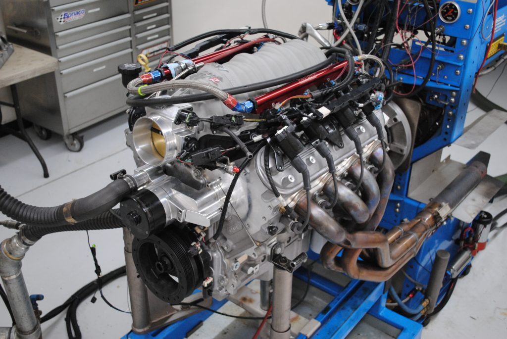 ls engine prior to a dyno run