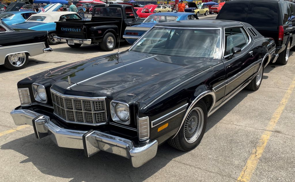 1970s malaise era full size ford coupe