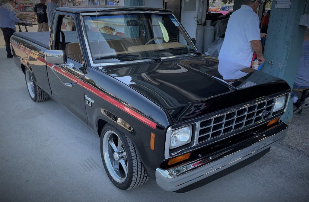 ford ranger muscle truck with 5.0L V8 swap