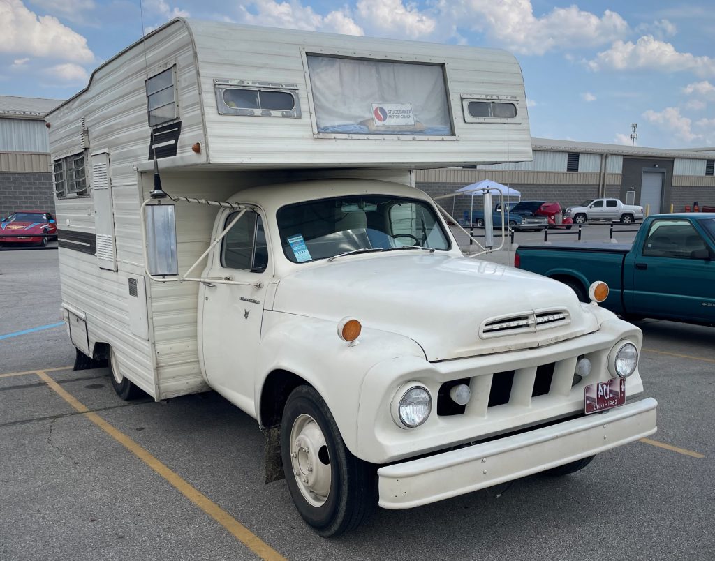 1962 studebaker truck with camper shell