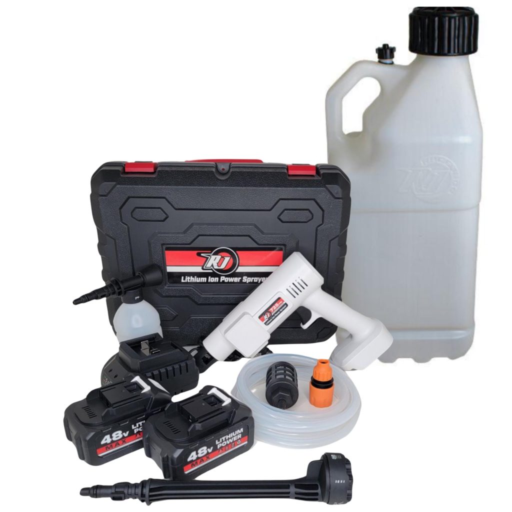 battery powered pressure washer kit