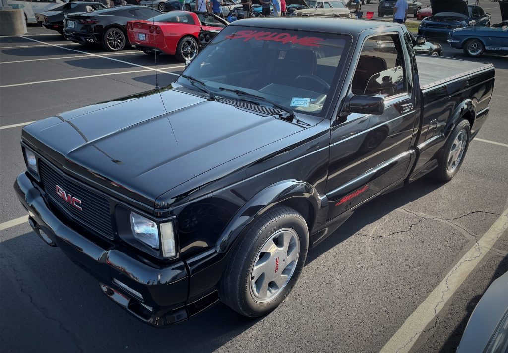 GMC Cyclone (Syclone) AWD S15 pickup truck, side