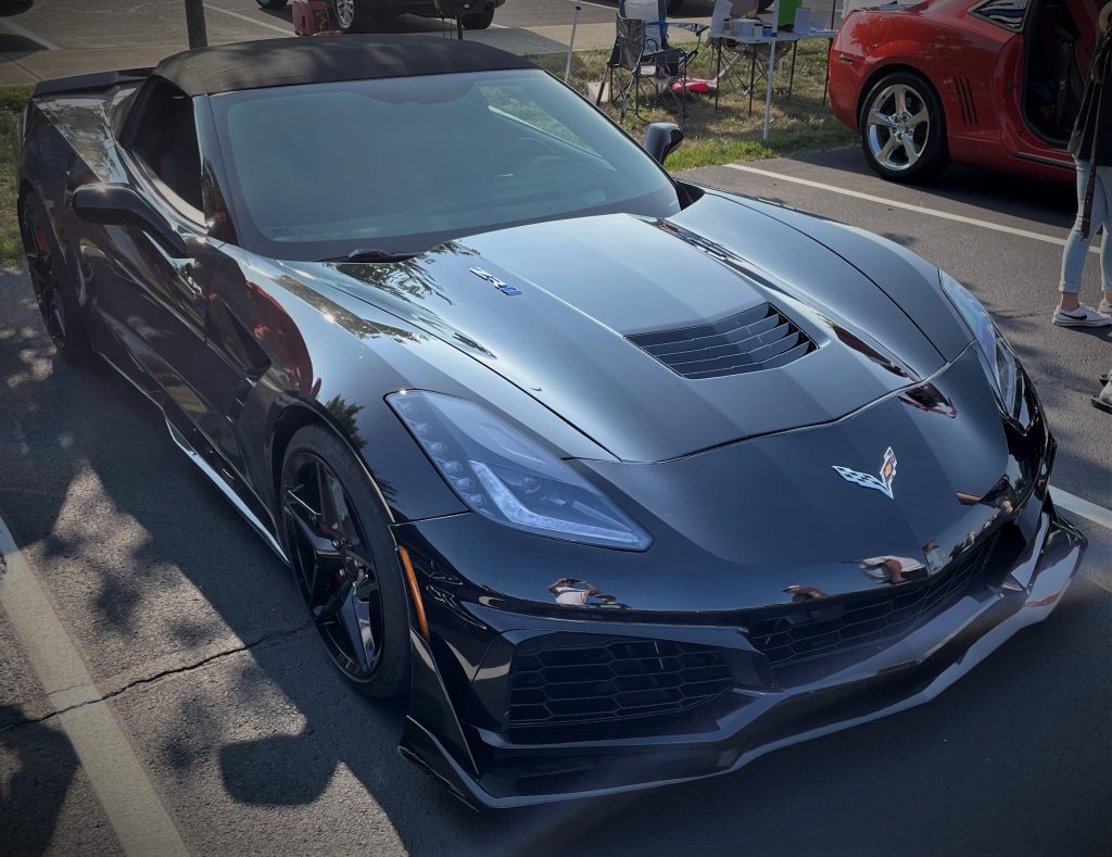 Black C7 Chevy Corvette ZR1