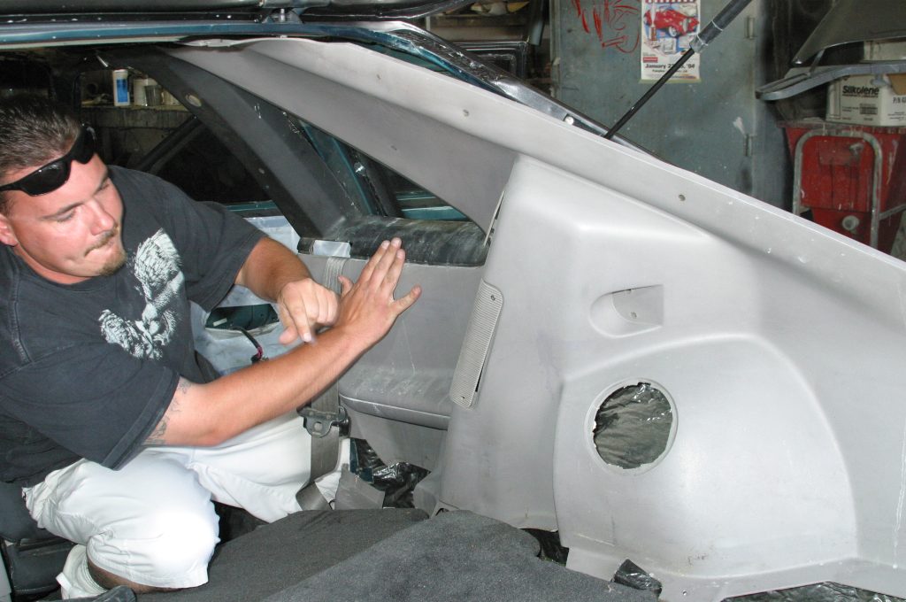 Reinstalling Mustang interior panels