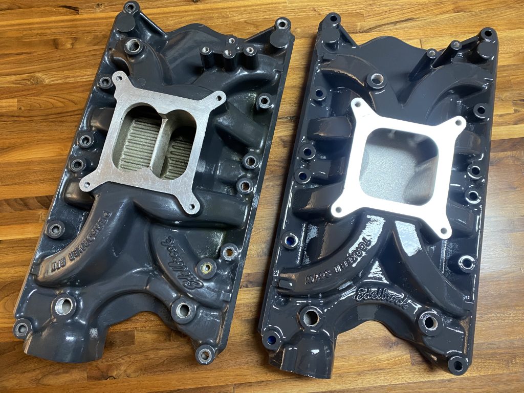 Comparing intake manifold plenums