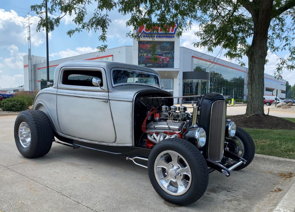 1932 ford highboy 3-window hotrod coupe at Summit Racing