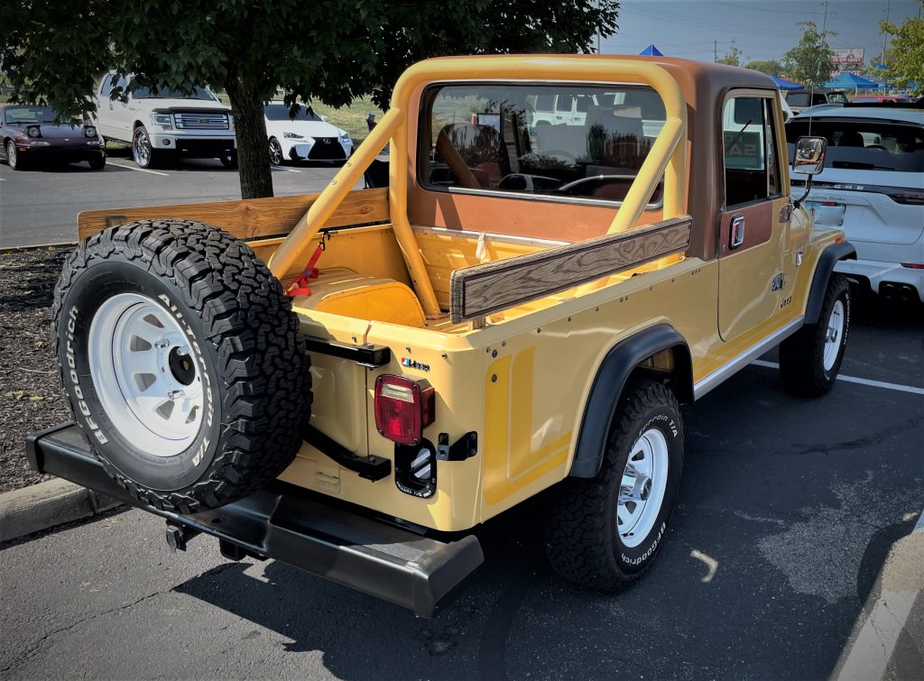 1982 Jeep CJ-8 Scrambler, rear passenger side