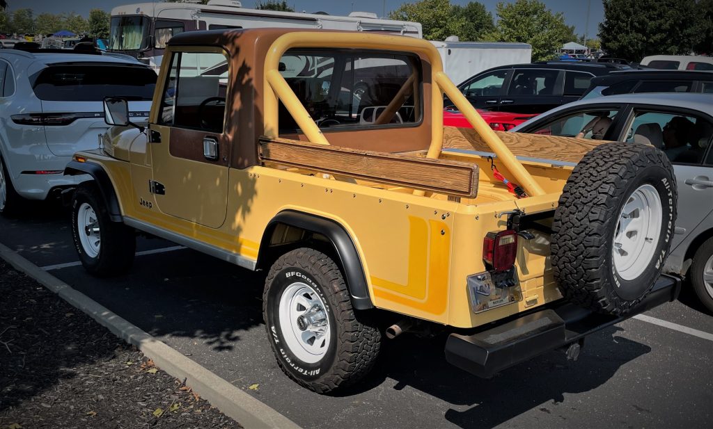 1982 Jeep CJ-8 Scrambler, rear driver side