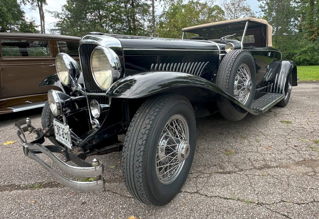 Duesenberg model J coupe, black