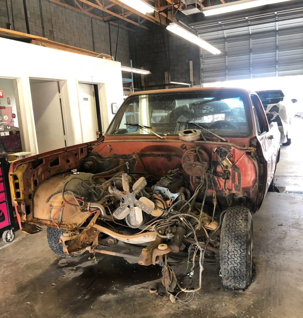 Dez Ferrell 1978 Chevy C10 Before the Build