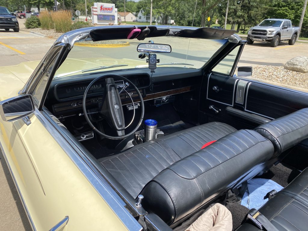 1968 Ford Galaxie 500XL Convertible Interior 