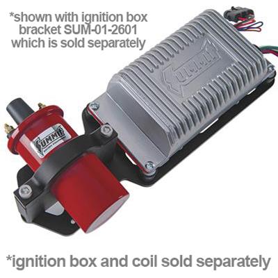 ignition box mount with coil adapter