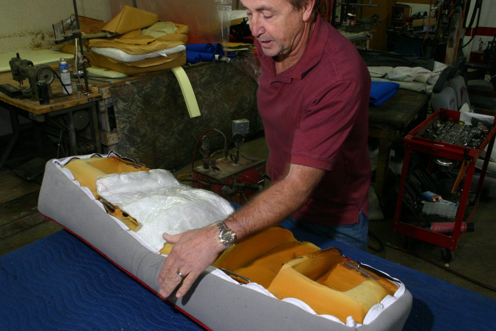 Adding sound deadening on 1985 Mustang rear seat bottom