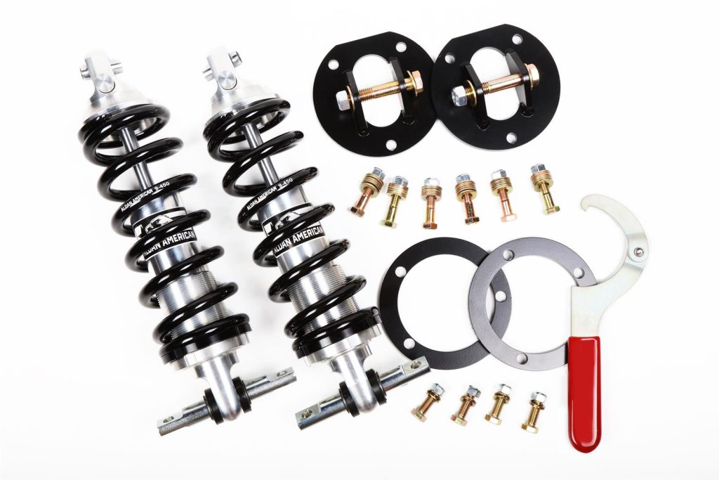 aldan american coilover kit for a ford mustang