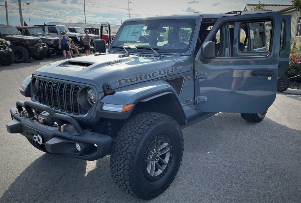 Jeep Wrangler Rubicon 392 at car show