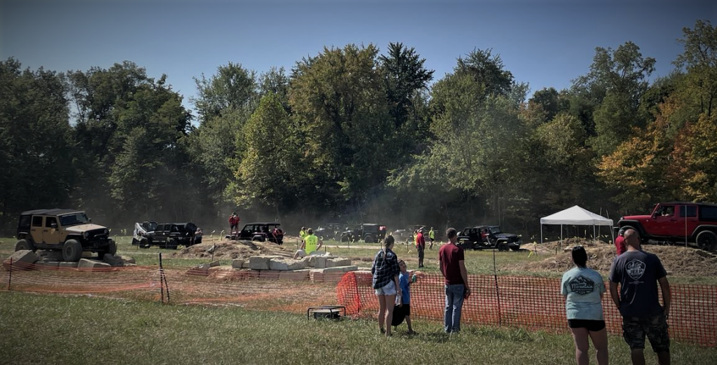 Jeep off-road course