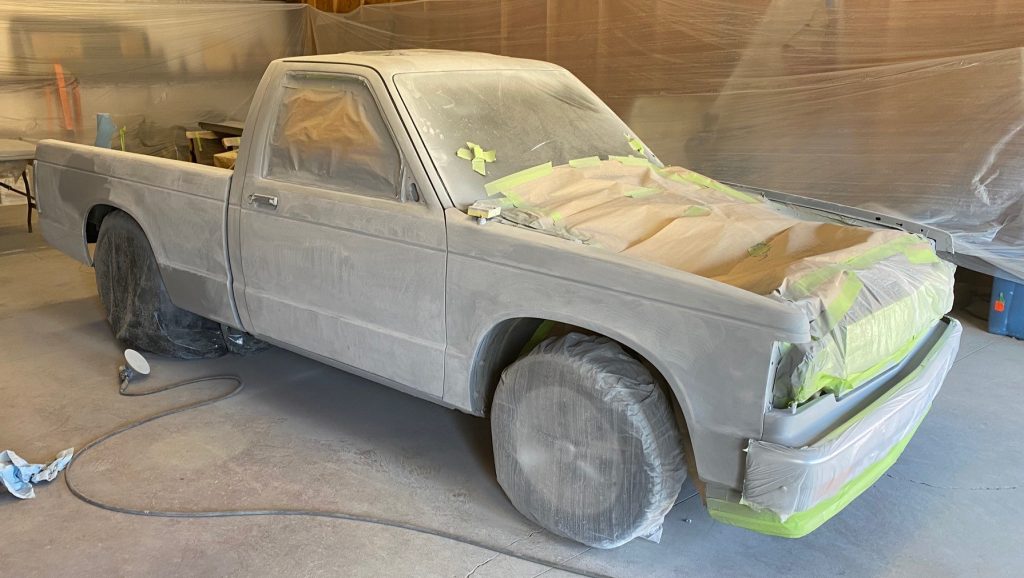 s10 sanded in primer